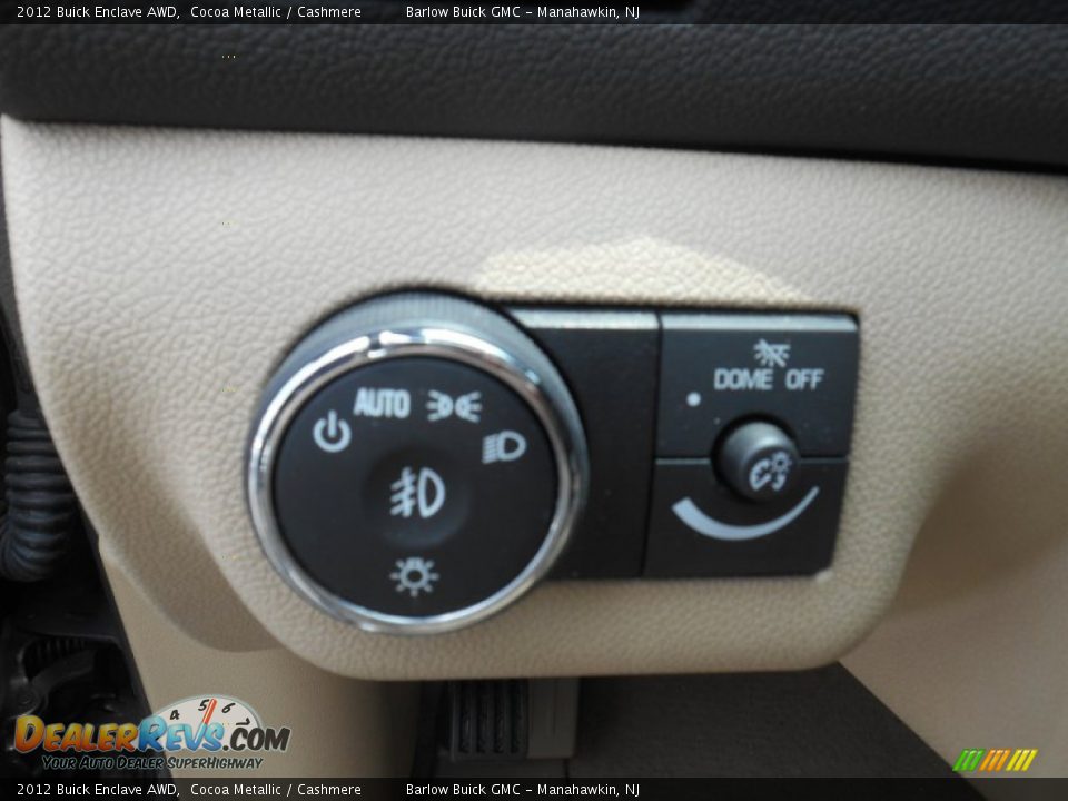 2012 Buick Enclave AWD Cocoa Metallic / Cashmere Photo #19
