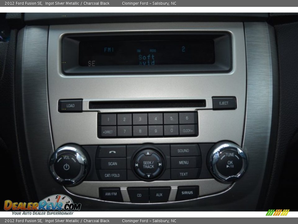 2012 Ford Fusion SE Ingot Silver Metallic / Charcoal Black Photo #19