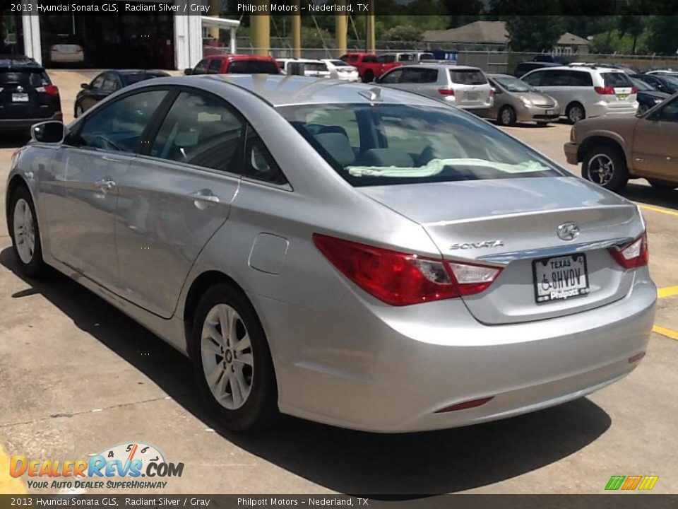 2013 Hyundai Sonata GLS Radiant Silver / Gray Photo #4