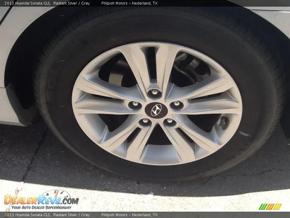 2013 Hyundai Sonata GLS Radiant Silver / Gray Photo #5