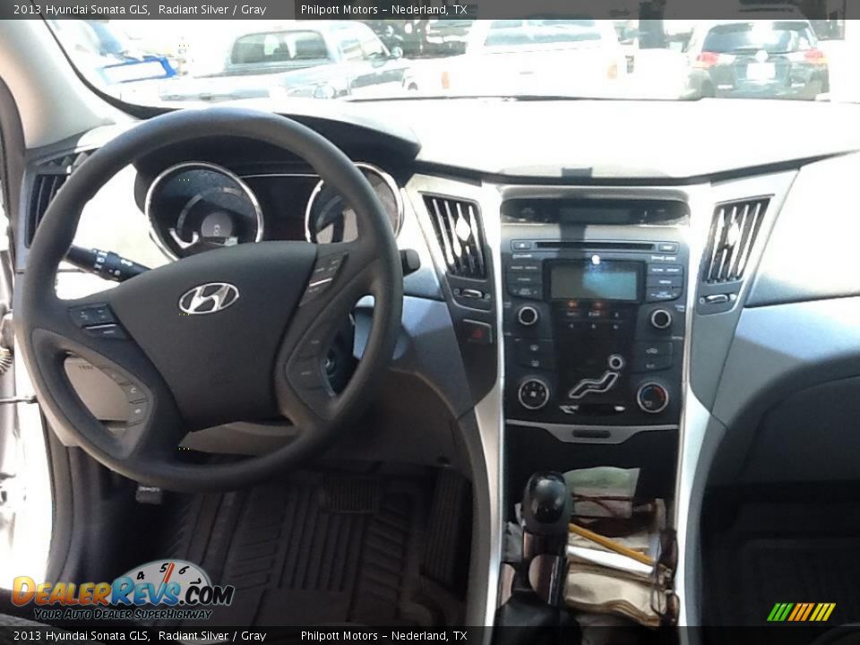 2013 Hyundai Sonata GLS Radiant Silver / Gray Photo #8