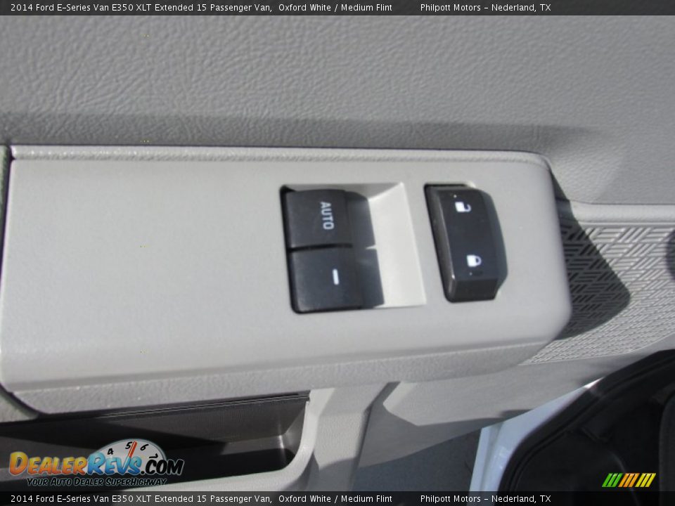 2014 Ford E-Series Van E350 XLT Extended 15 Passenger Van Oxford White / Medium Flint Photo #32