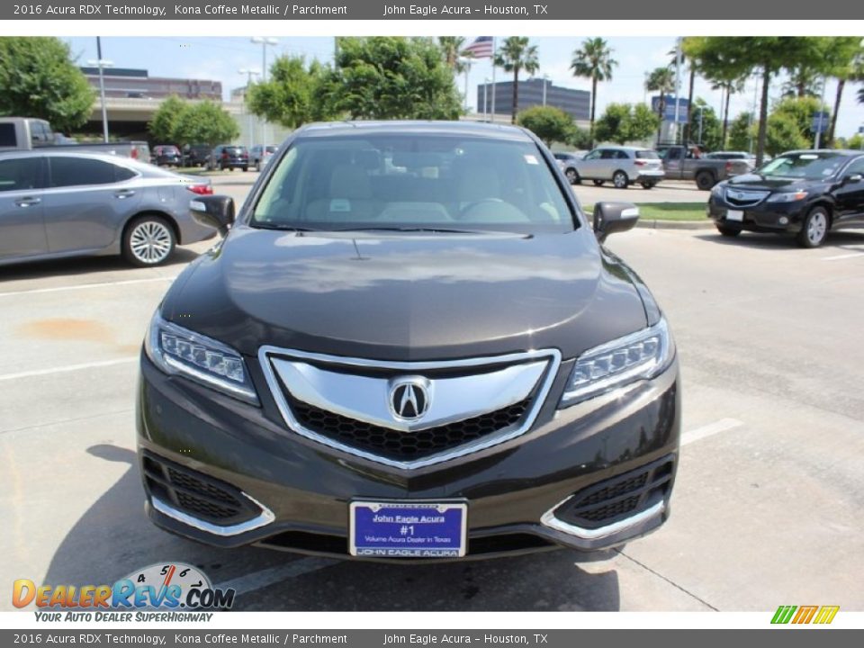 2016 Acura RDX Technology Kona Coffee Metallic / Parchment Photo #2