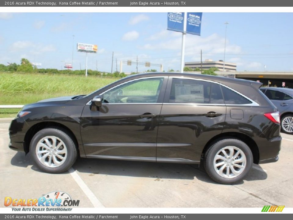 2016 Acura RDX Technology Kona Coffee Metallic / Parchment Photo #4