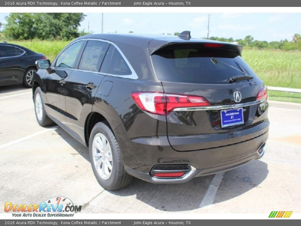 2016 Acura RDX Technology Kona Coffee Metallic / Parchment Photo #5