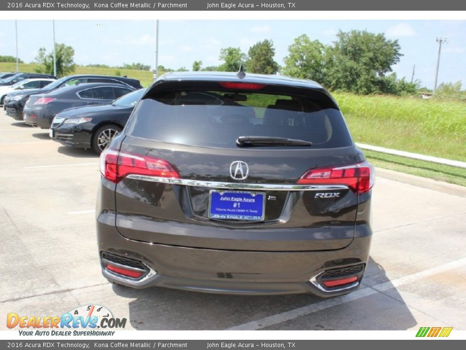 2016 Acura RDX Technology Kona Coffee Metallic / Parchment Photo #6