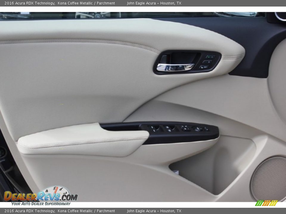 2016 Acura RDX Technology Kona Coffee Metallic / Parchment Photo #10