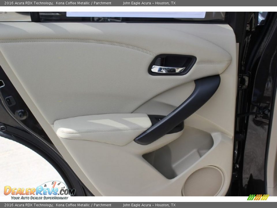 2016 Acura RDX Technology Kona Coffee Metallic / Parchment Photo #13