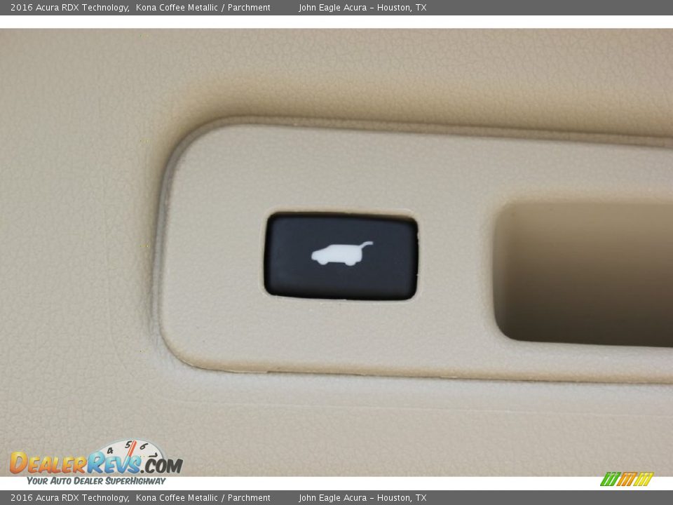 2016 Acura RDX Technology Kona Coffee Metallic / Parchment Photo #17