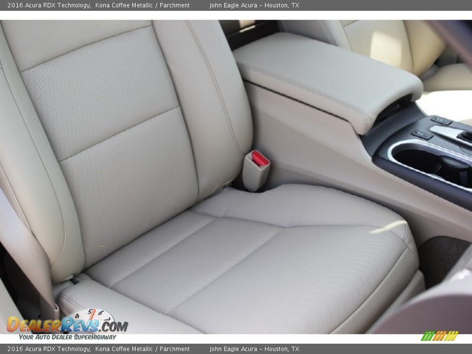 2016 Acura RDX Technology Kona Coffee Metallic / Parchment Photo #24