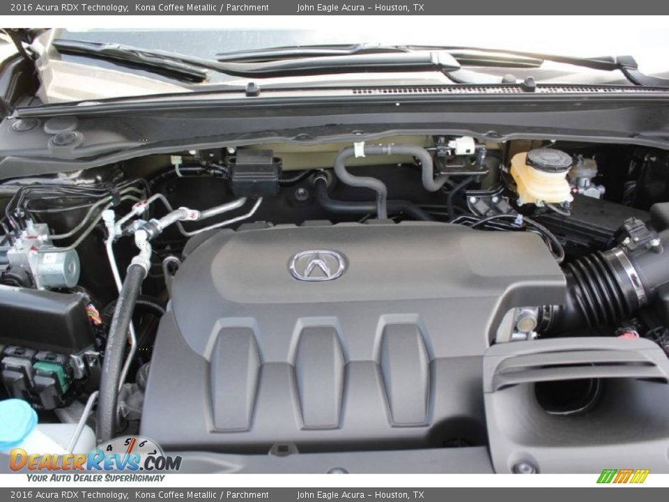 2016 Acura RDX Technology Kona Coffee Metallic / Parchment Photo #25