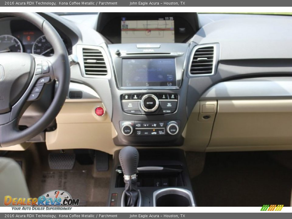 2016 Acura RDX Technology Kona Coffee Metallic / Parchment Photo #26