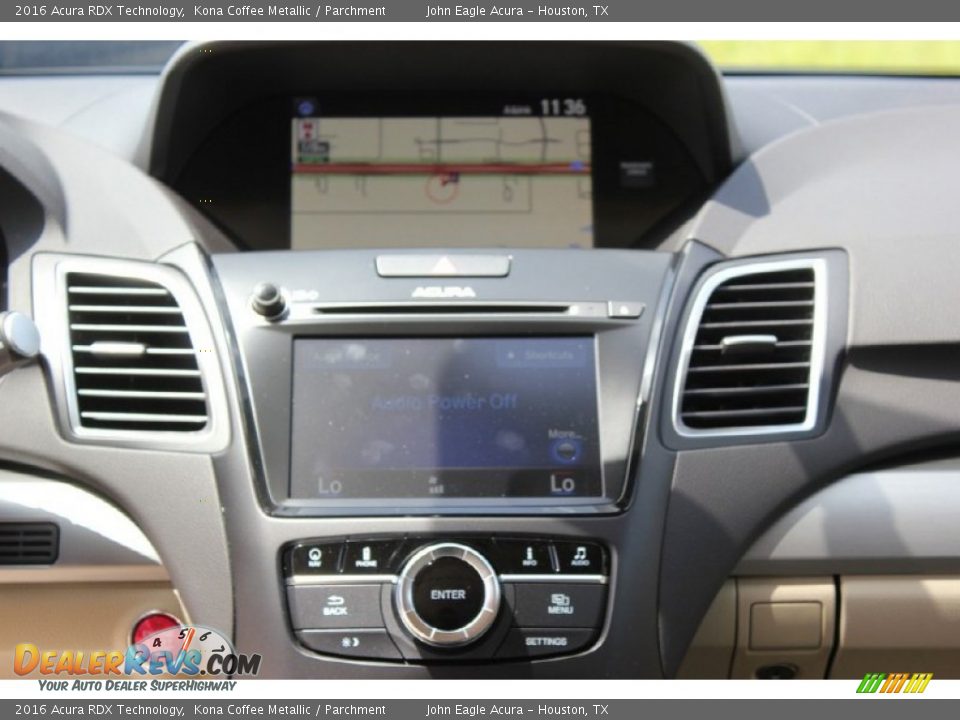 2016 Acura RDX Technology Kona Coffee Metallic / Parchment Photo #27