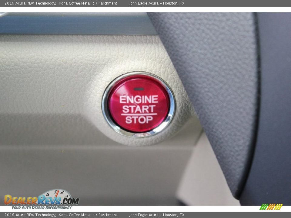 2016 Acura RDX Technology Kona Coffee Metallic / Parchment Photo #36