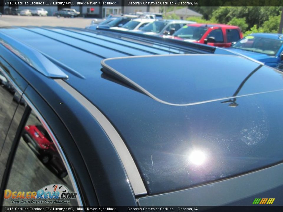 2015 Cadillac Escalade ESV Luxury 4WD Black Raven / Jet Black Photo #10