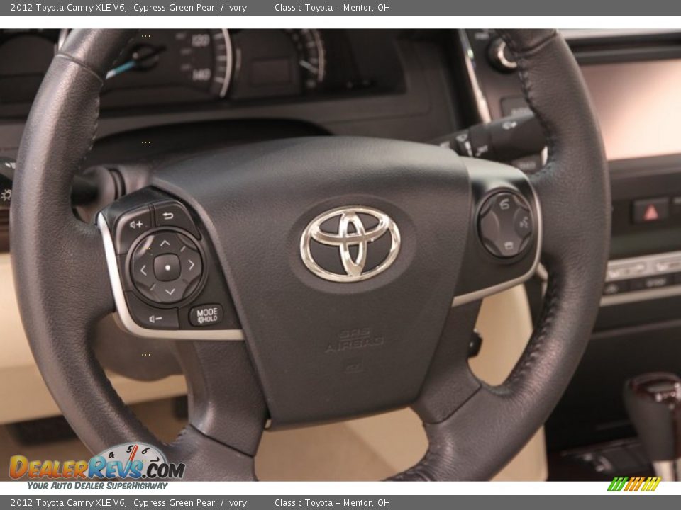 2012 Toyota Camry XLE V6 Steering Wheel Photo #6