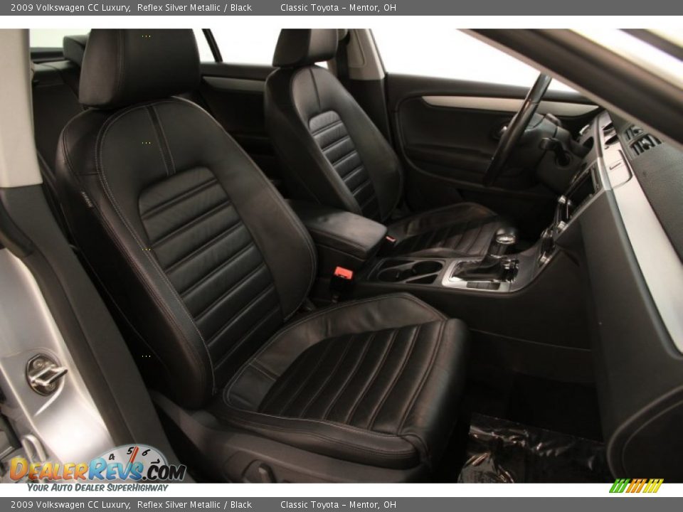 2009 Volkswagen CC Luxury Reflex Silver Metallic / Black Photo #13