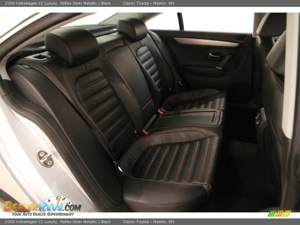 Rear Seat of 2009 Volkswagen CC Luxury Photo #14