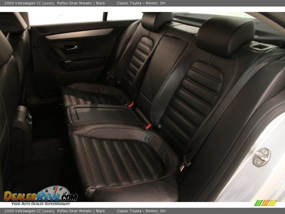 Rear Seat of 2009 Volkswagen CC Luxury Photo #15
