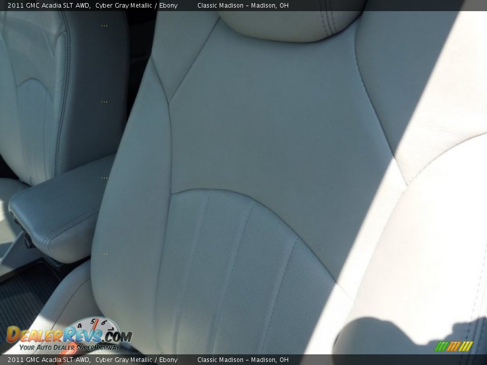2011 GMC Acadia SLT AWD Cyber Gray Metallic / Ebony Photo #5