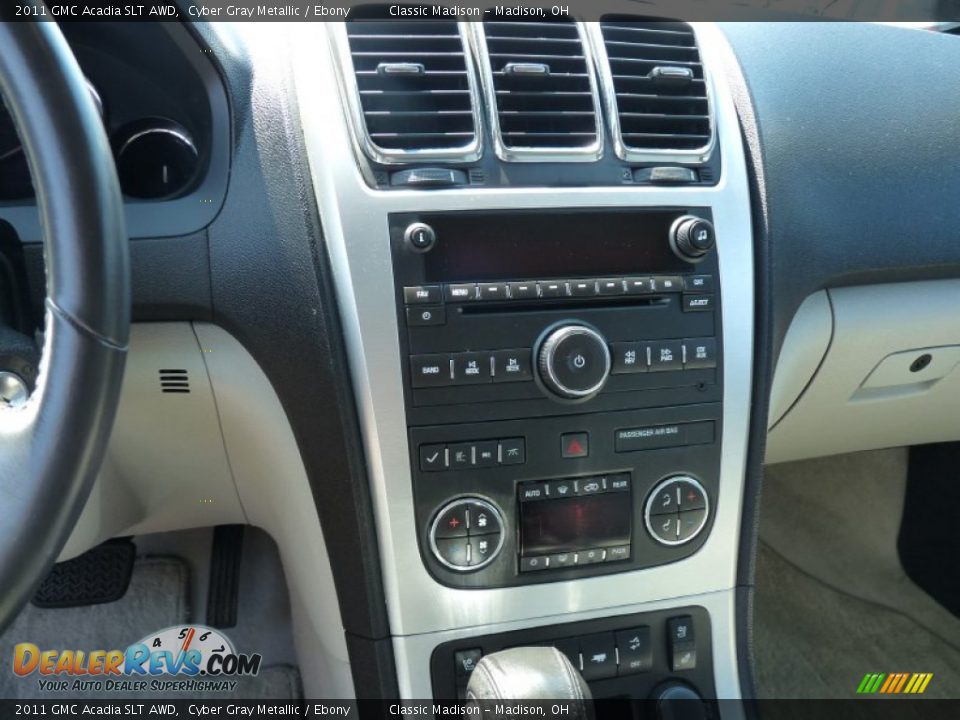 2011 GMC Acadia SLT AWD Cyber Gray Metallic / Ebony Photo #7