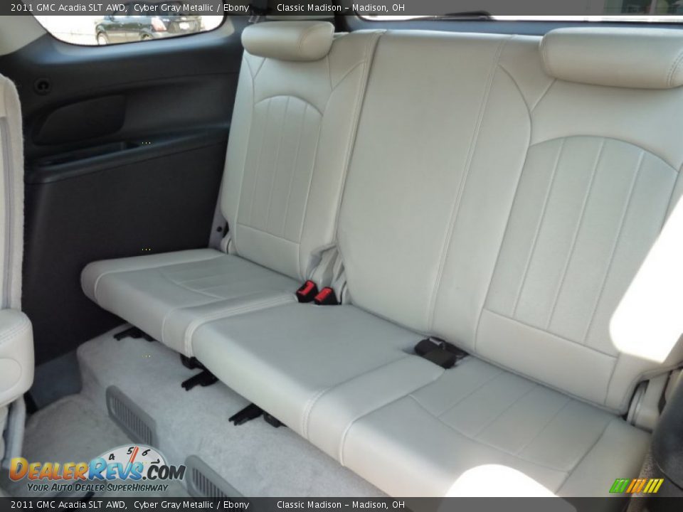 2011 GMC Acadia SLT AWD Cyber Gray Metallic / Ebony Photo #9