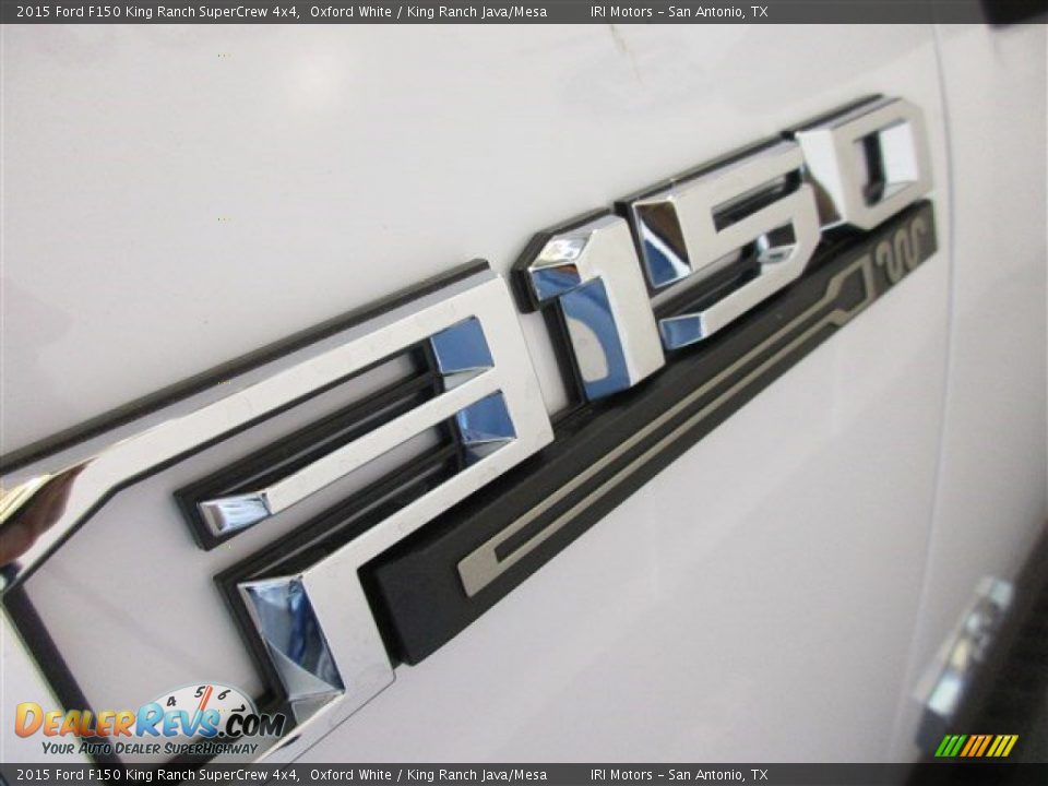 2015 Ford F150 King Ranch SuperCrew 4x4 Oxford White / King Ranch Java/Mesa Photo #4