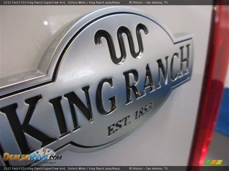 2015 Ford F150 King Ranch SuperCrew 4x4 Oxford White / King Ranch Java/Mesa Photo #8
