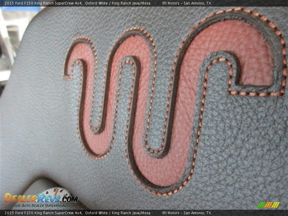 2015 Ford F150 King Ranch SuperCrew 4x4 Oxford White / King Ranch Java/Mesa Photo #12