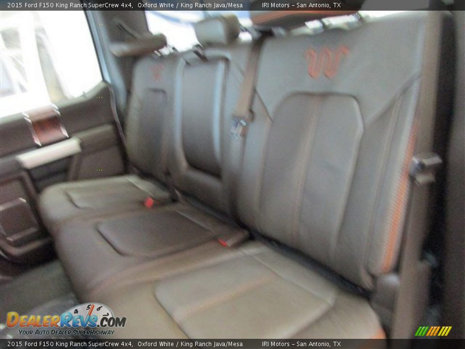 2015 Ford F150 King Ranch SuperCrew 4x4 Oxford White / King Ranch Java/Mesa Photo #13
