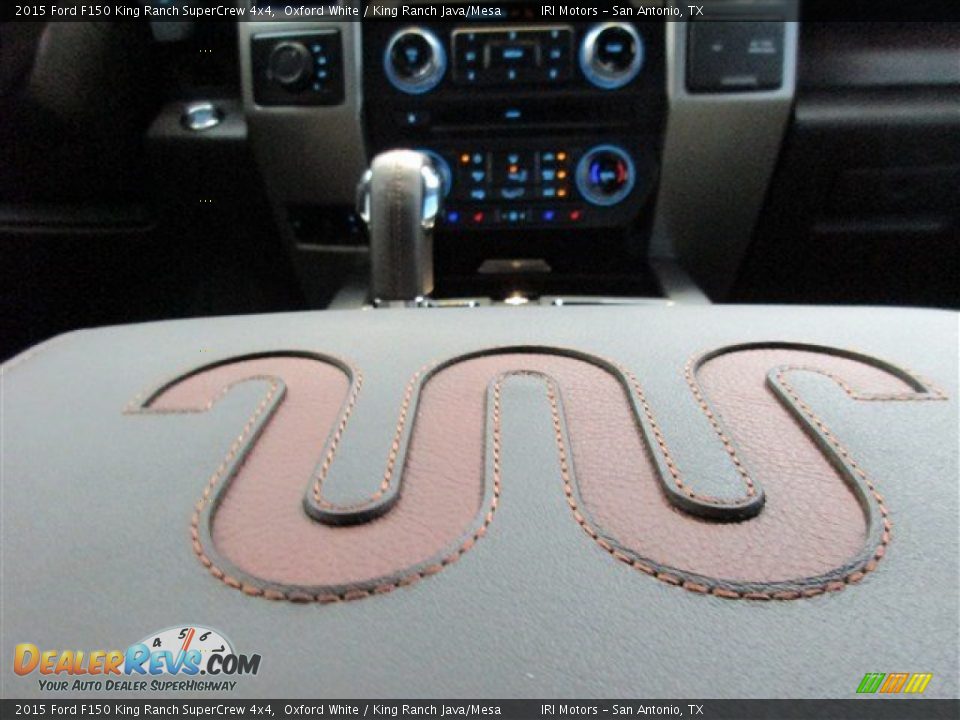2015 Ford F150 King Ranch SuperCrew 4x4 Oxford White / King Ranch Java/Mesa Photo #14