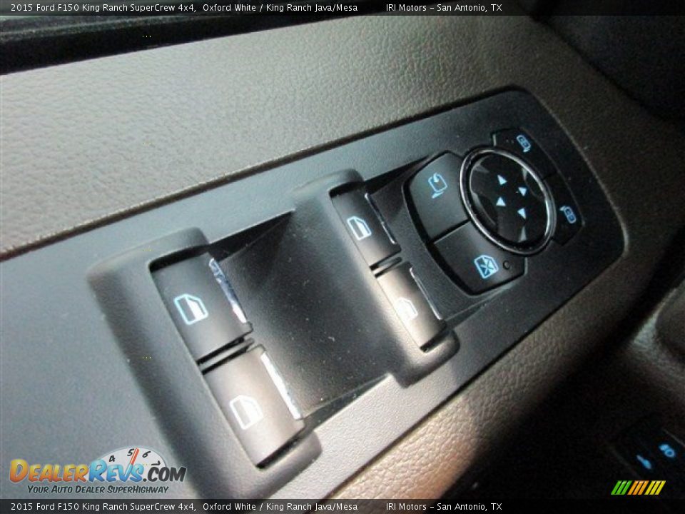 2015 Ford F150 King Ranch SuperCrew 4x4 Oxford White / King Ranch Java/Mesa Photo #25