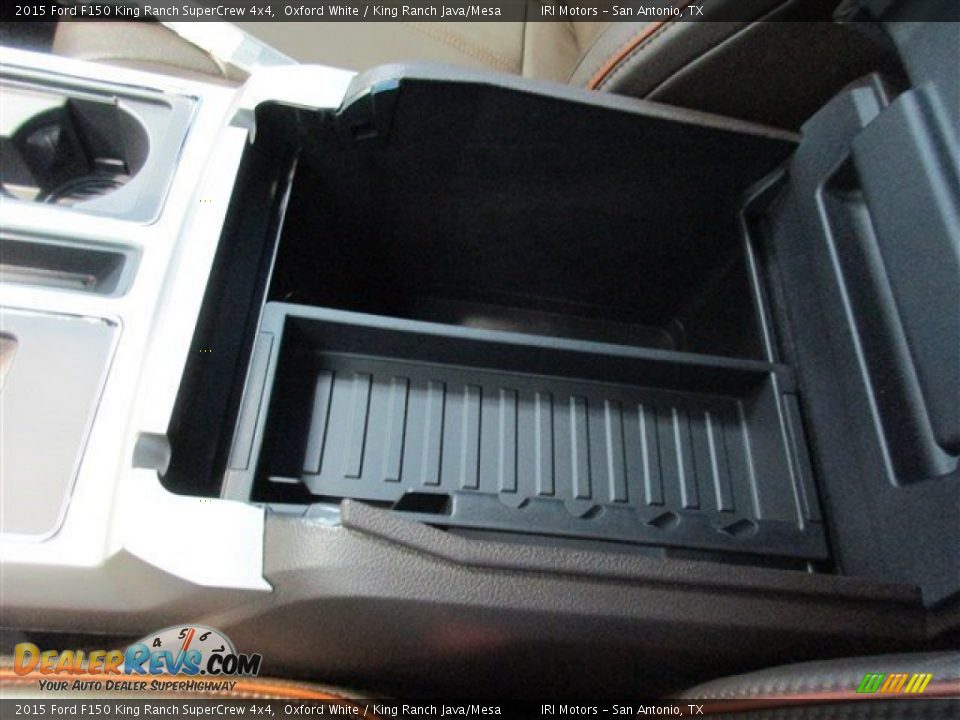2015 Ford F150 King Ranch SuperCrew 4x4 Oxford White / King Ranch Java/Mesa Photo #26