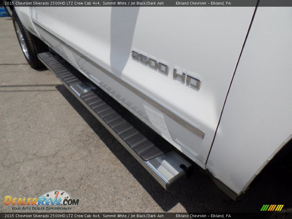 2015 Chevrolet Silverado 2500HD LTZ Crew Cab 4x4 Summit White / Jet Black/Dark Ash Photo #13
