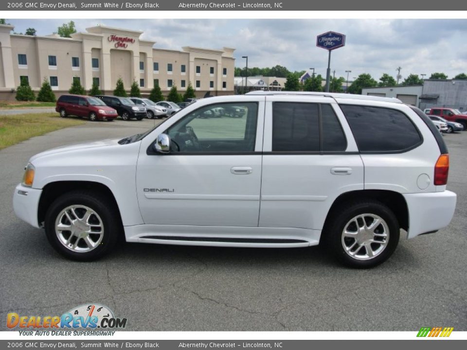 2006 GMC Envoy Denali Summit White / Ebony Black Photo #3
