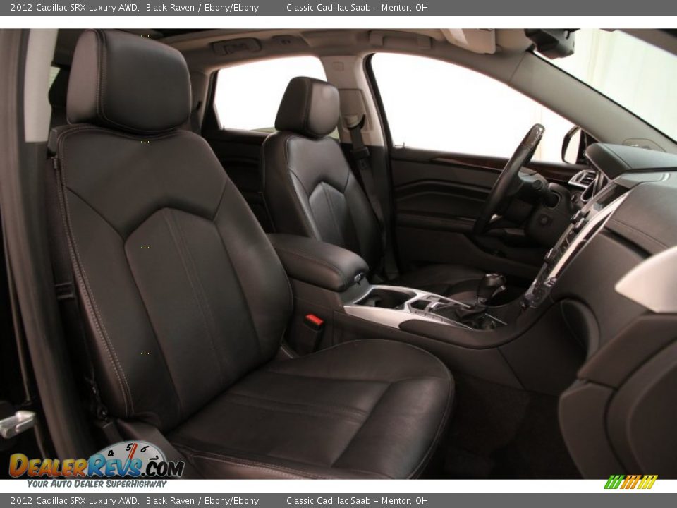 2012 Cadillac SRX Luxury AWD Black Raven / Ebony/Ebony Photo #11