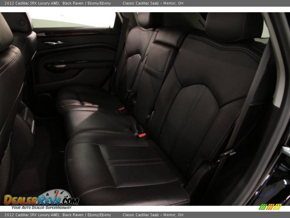 2012 Cadillac SRX Luxury AWD Black Raven / Ebony/Ebony Photo #13