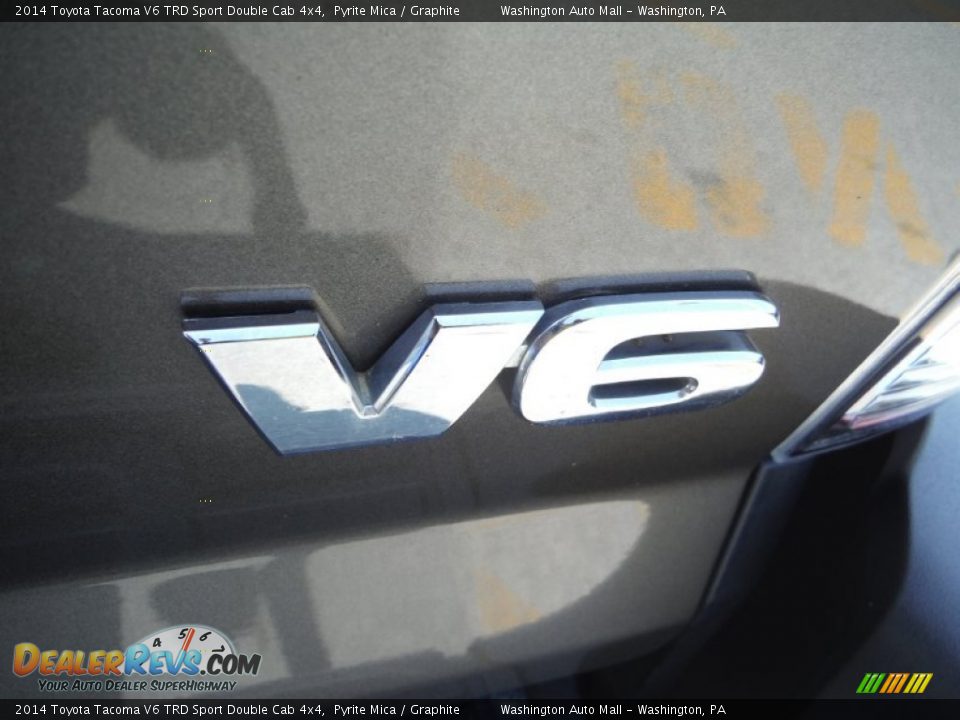 2014 Toyota Tacoma V6 TRD Sport Double Cab 4x4 Pyrite Mica / Graphite Photo #8