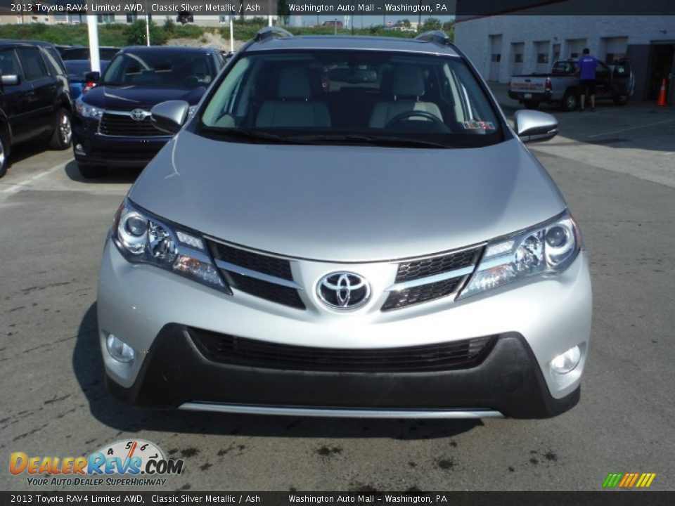 2013 Toyota RAV4 Limited AWD Classic Silver Metallic / Ash Photo #5