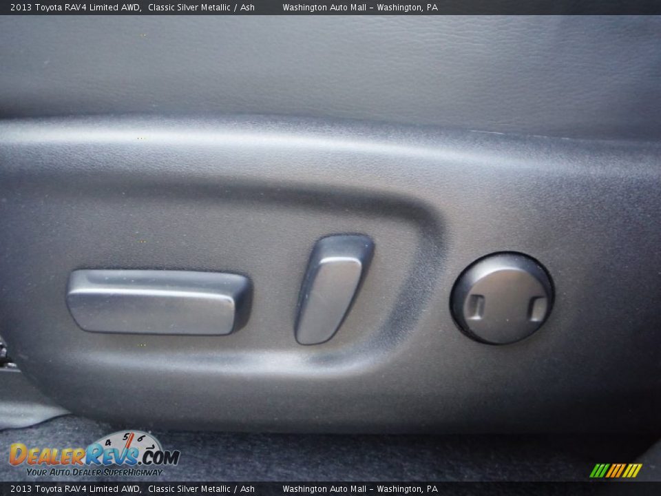 2013 Toyota RAV4 Limited AWD Classic Silver Metallic / Ash Photo #14
