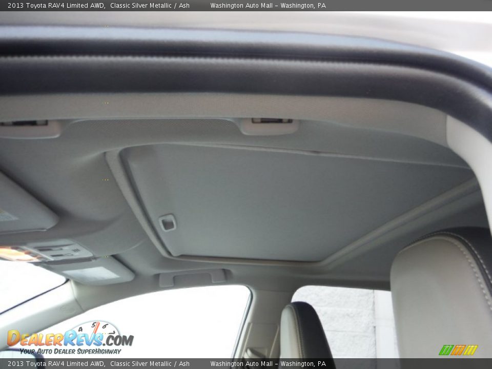 2013 Toyota RAV4 Limited AWD Classic Silver Metallic / Ash Photo #15
