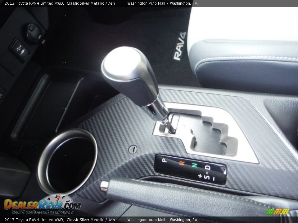 2013 Toyota RAV4 Limited AWD Classic Silver Metallic / Ash Photo #19