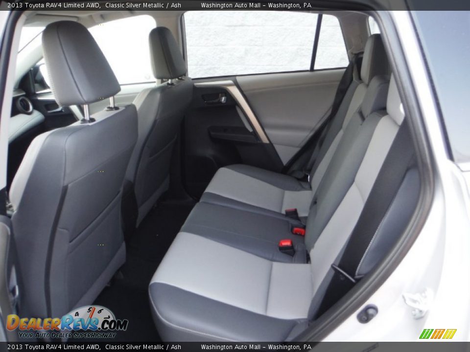 2013 Toyota RAV4 Limited AWD Classic Silver Metallic / Ash Photo #21