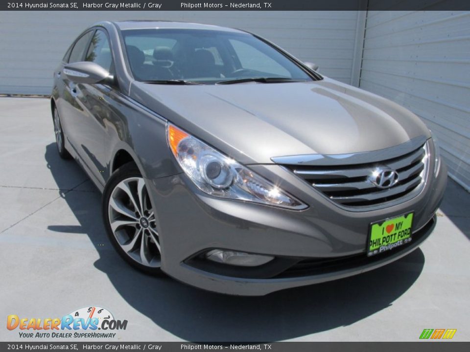 2014 Hyundai Sonata SE Harbor Gray Metallic / Gray Photo #1