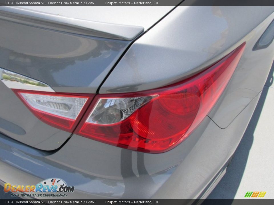 2014 Hyundai Sonata SE Harbor Gray Metallic / Gray Photo #11