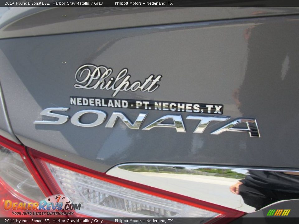 2014 Hyundai Sonata SE Harbor Gray Metallic / Gray Photo #14