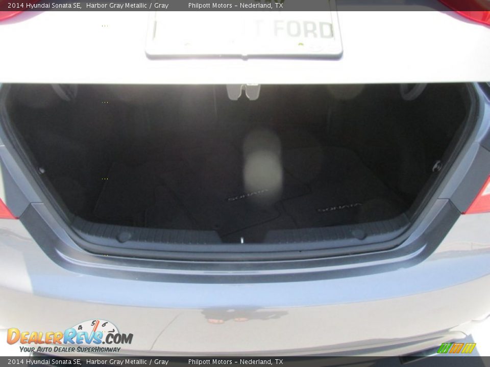 2014 Hyundai Sonata SE Harbor Gray Metallic / Gray Photo #19