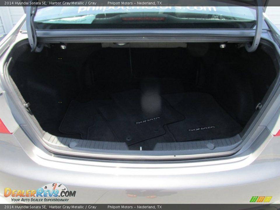 2014 Hyundai Sonata SE Harbor Gray Metallic / Gray Photo #20