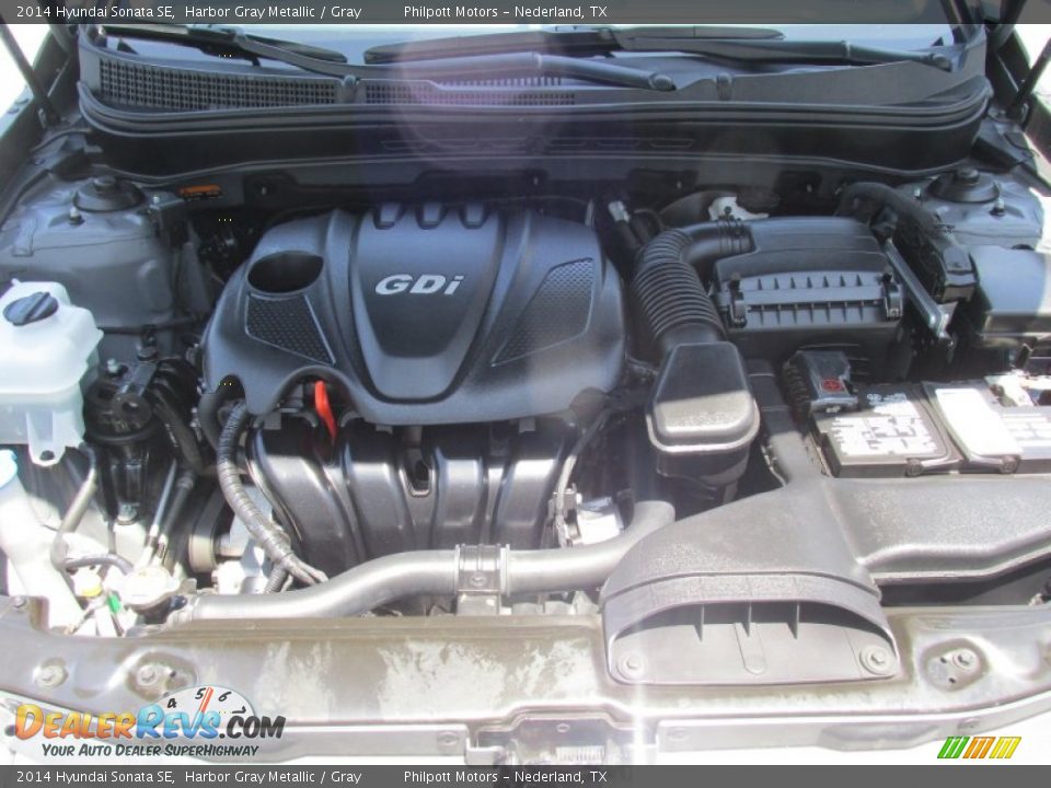 2014 Hyundai Sonata SE Harbor Gray Metallic / Gray Photo #21