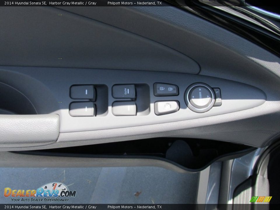 2014 Hyundai Sonata SE Harbor Gray Metallic / Gray Photo #31